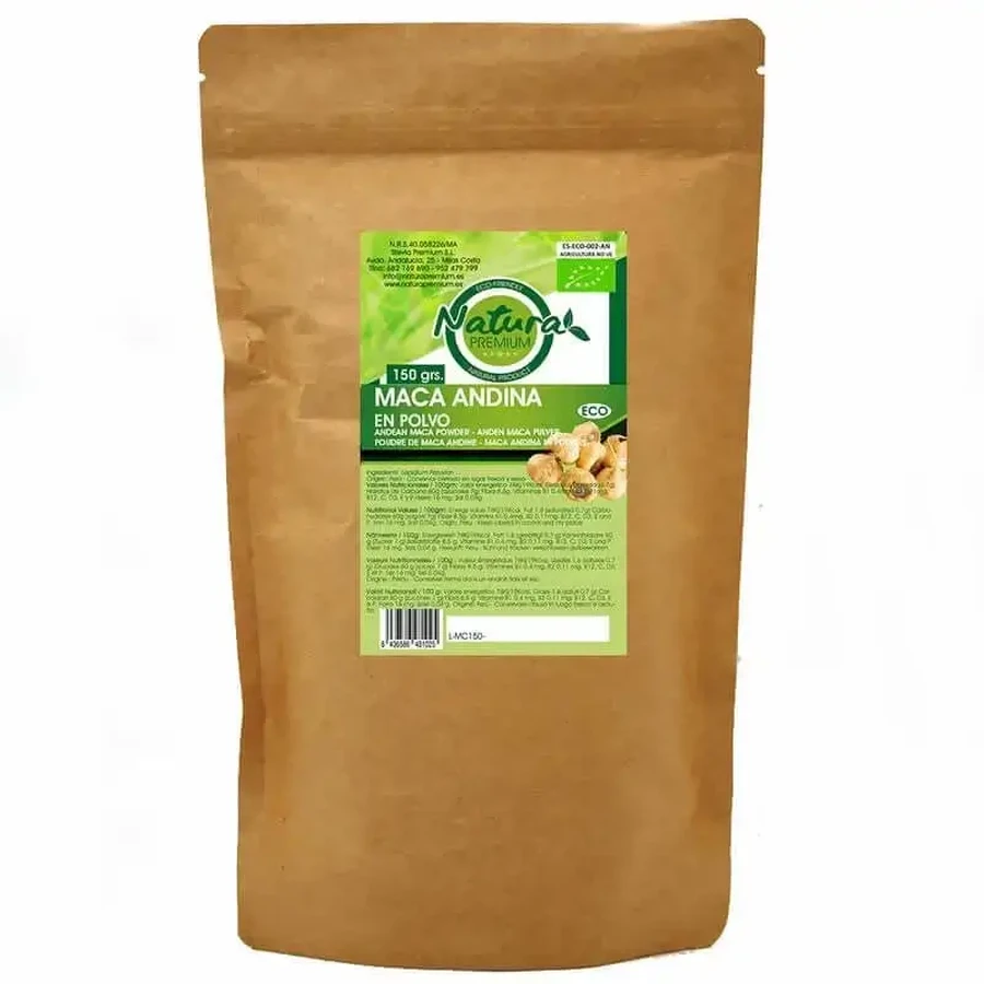 Natura Premium Maca Powder Bio, 125 г: ціни та характеристики