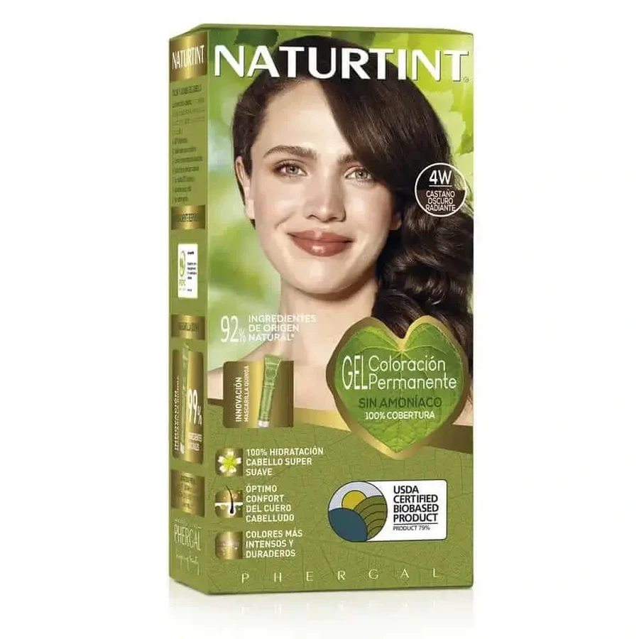 Naturtint Перманентное окрашивание Перманентное окрашивание без аммиака Краска 4W - Radiant Dark Brown: цены и характеристики