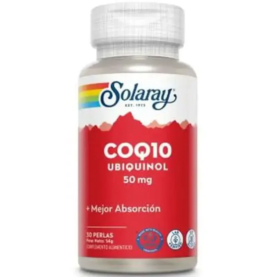 Solaray Ubiquinol Coq10 50Mg. 30Pearls: цены и характеристики
