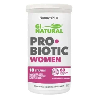 Natures Plus Gi Натуральний пробіотик для жінок, 30 капсул