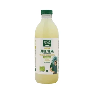 Naturgreen Сок алоэ вера с агавой, лимоном и имбирем, 1 л