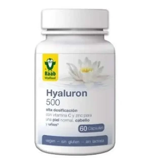 Raab Vitalfood Hyaluron 500Mg 60Caps Sg Vegan
