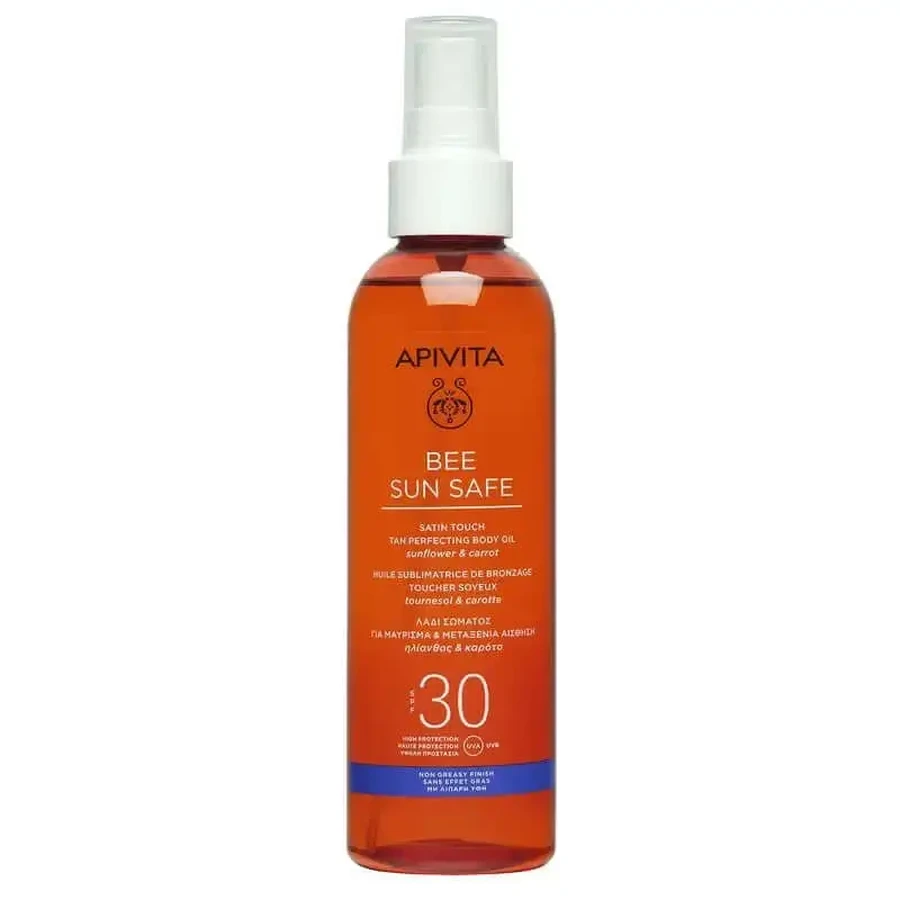 APIVITA Perfect Tan Масло для тела SPF30 200 мл: цены и характеристики