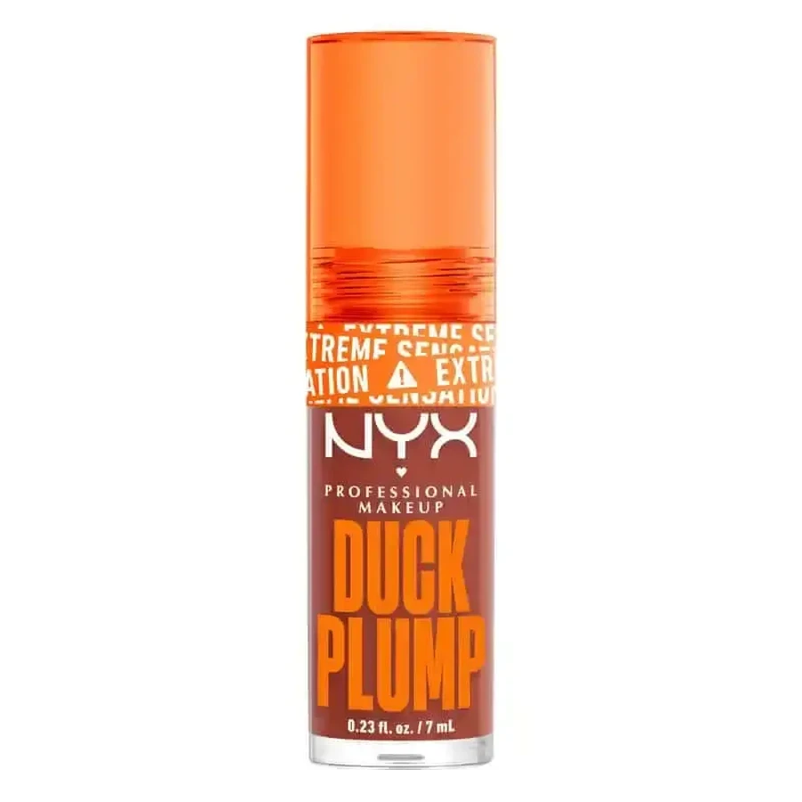 Nyx Nyx Duck Plump Високопігментований блиск для губ з об'ємним ефектом Brown Of Applause, 7 мл: ціни та характеристики