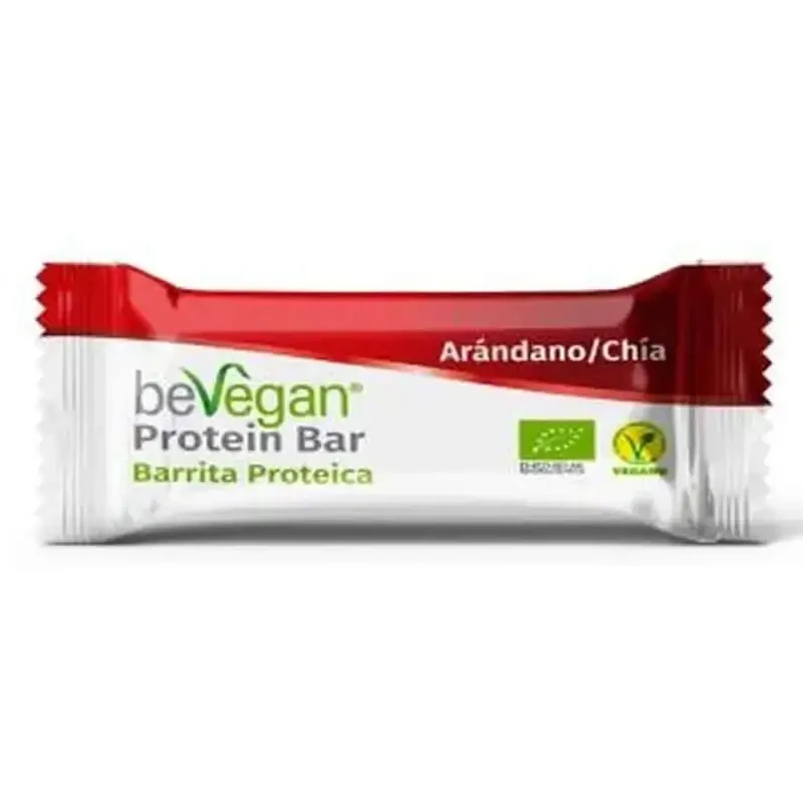 Протеїнові батончики Bevegan Чорниця-Чиас 24шт Bio Sg Vegan: ціни та характеристики