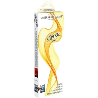 Латексные ламинаты Glyde Sheer Sheer для орального секса