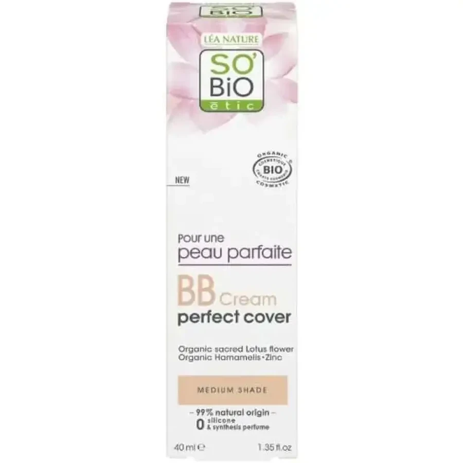 So'Bio Etic Bb Cream Perfect Skin Medium 40Ml: цены и характеристики