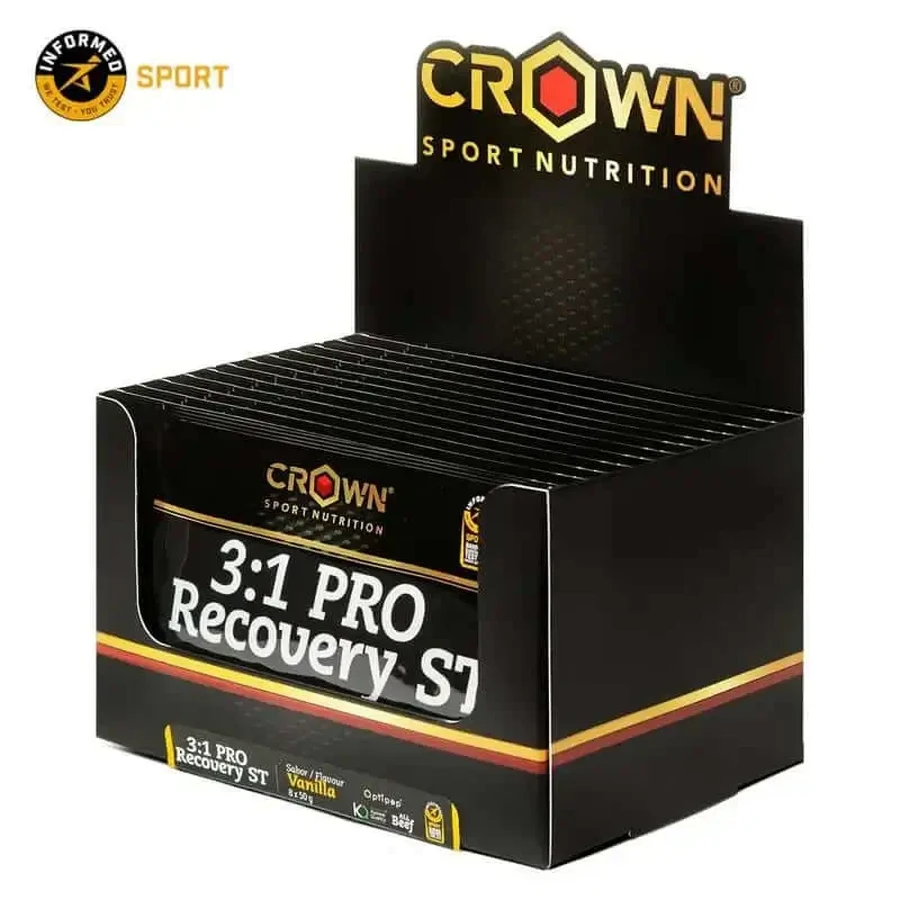 Crown Sport Nutrition 3:1 Pro Recovery Vanilla Single Dose , 14 x 50 грамм: цены и характеристики