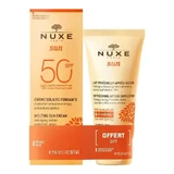 Крем для обличчя від засмаги Nuxe SPF 50 + освіжаюче молочко після засмаги 50 мл в ПОДАРУНОК