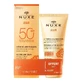 Nuxe Sun Крем для лица SPF 50 + Освежающее молочко после солнца 50 мл В ПОДАРОК