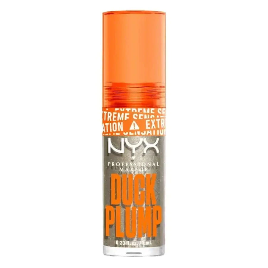 Високопігментований блиск для губ Nyx Duck Plump High Pigment Gloss Volumising Gloss Glitter Silver 20 , 7 мл: ціни та характеристики