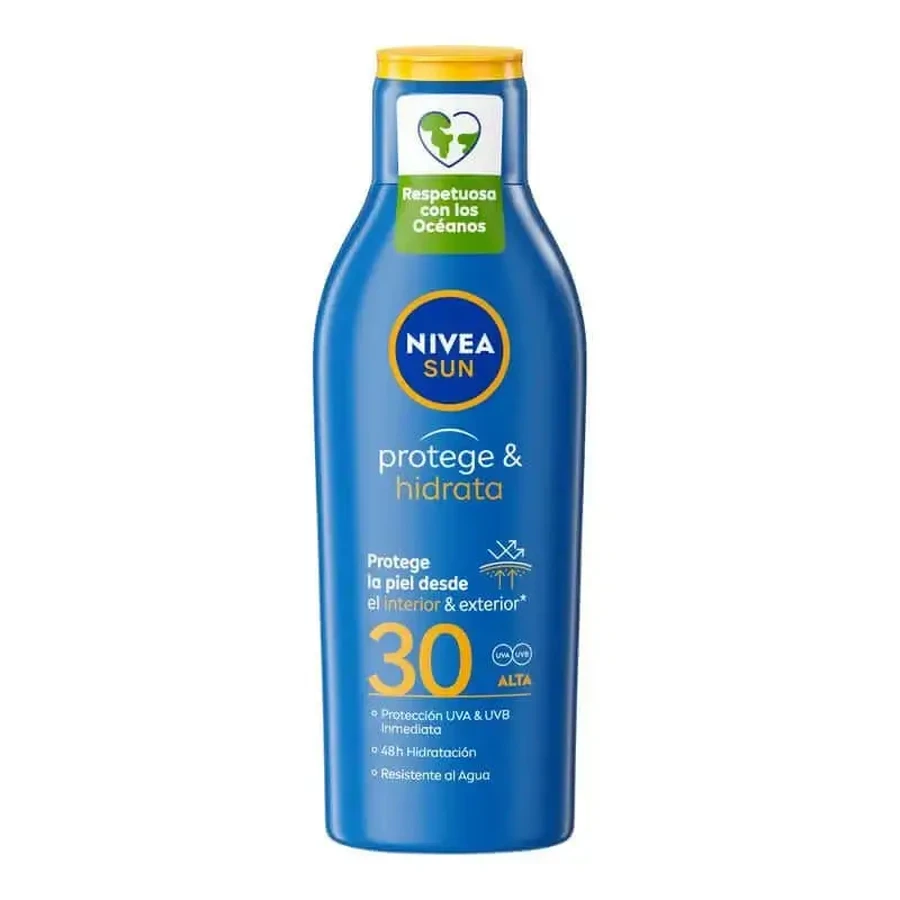 NIVEA Sun SPF30 Protect & Moisturise Увлажняющее молочко для загара, 200 мл: цены и характеристики