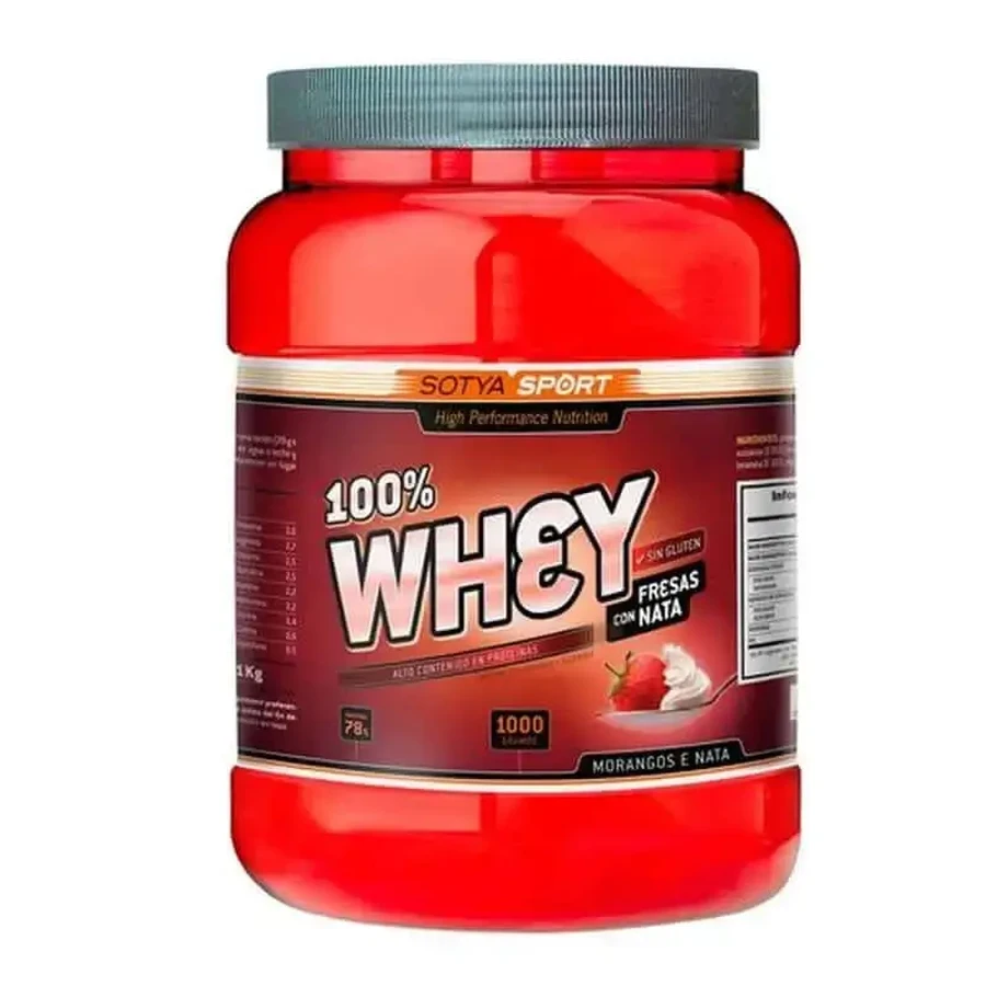 Sotya 100% Whey Клубника и сливки, 1 кг: цены и характеристики