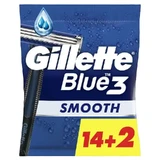Одноразові бритви Gillette Blue3 Smooth 3 леза, 16 шт.