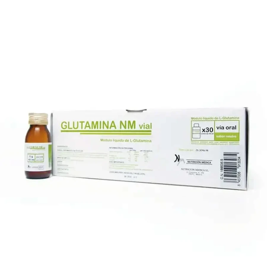 Глютамин NM Vial 5 г x 30 флаконов, Cantabria Labs Medical Nutrition: цены и характеристики