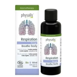 Physalis Respiration Breathe Free Massage Oil 100Ml. Био