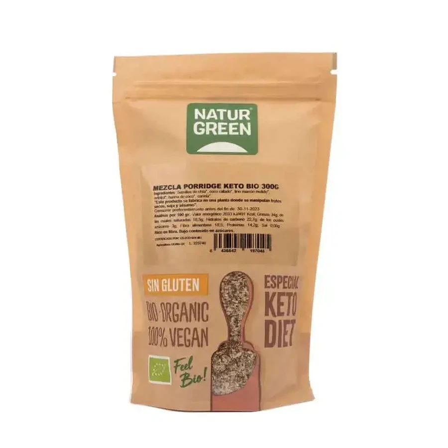 Каша кето Naturgreen, 300 г: ціни та характеристики