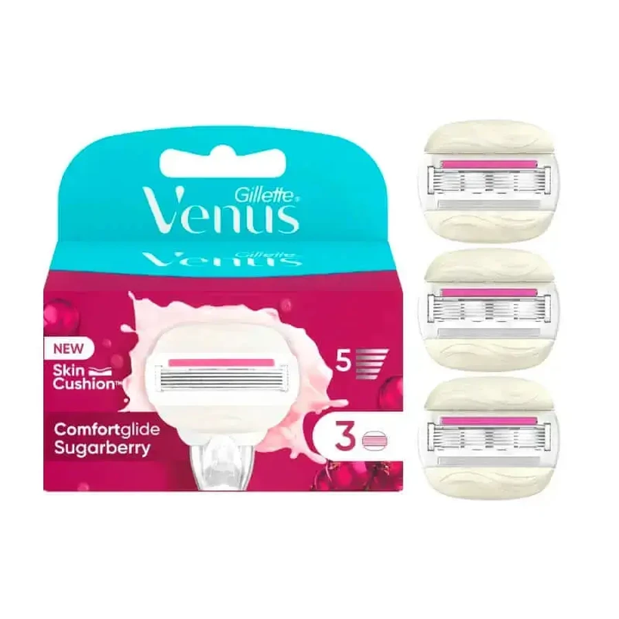 Venus Comfortglide Sugarberry With Olay, 3 шт.: ціни та характеристики