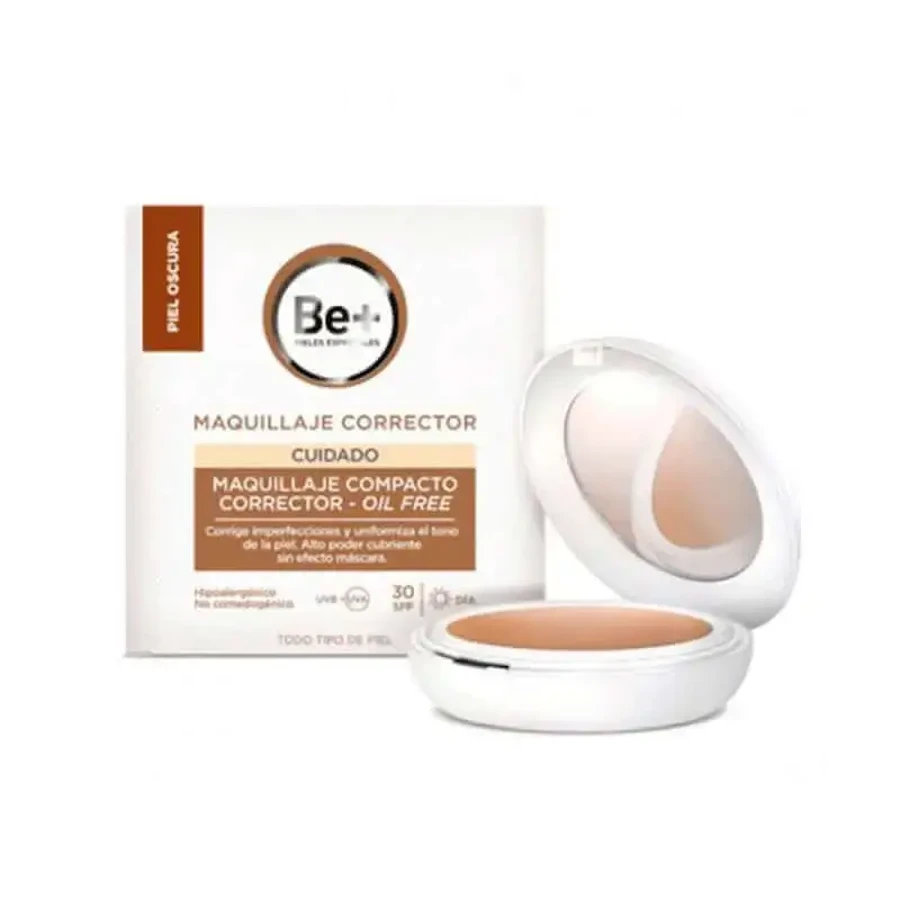 Be+ Макіяж компактний SPF 30 Темний 10 гр: ціни та характеристики