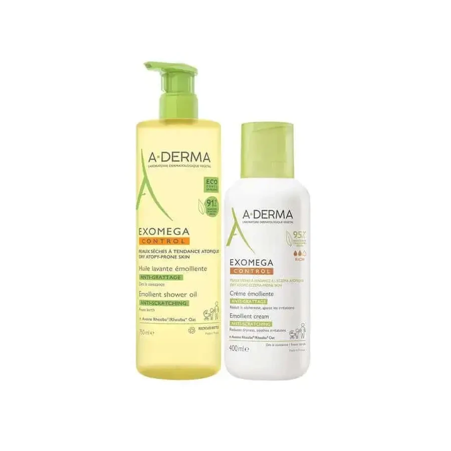 Набір для сухої шкіри A-Derma Exomega: ціни та характеристики