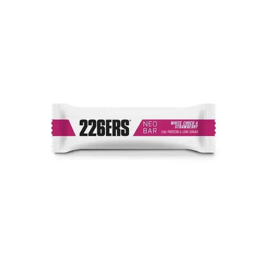 226Ers Neo Bar Protein - Протеїновий батончик Протеїновий батончик Neo Bar Protein - протеїновий батончик з білим шоколадом та полуницею, 50 грам: ціни та характеристики