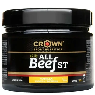Crown Sport Nutrition 100% говядина ваниль, 200 г (20 порций)
