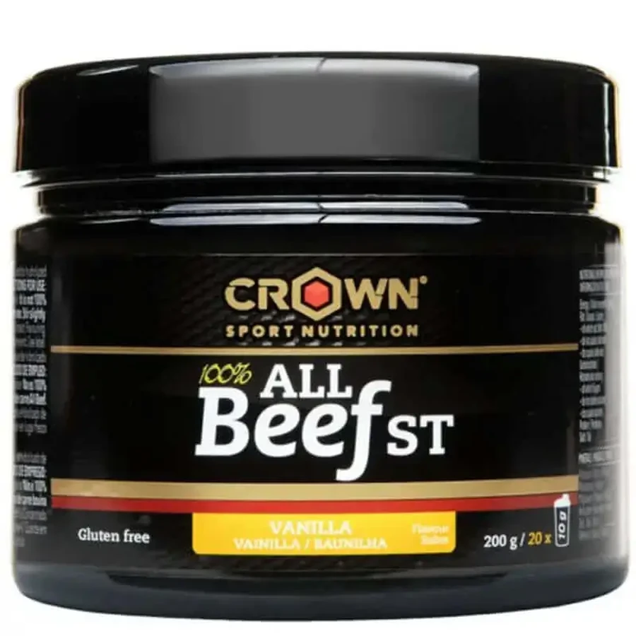Crown Sport Nutrition 100% говядина ваниль, 200 г (20 порций): цены и характеристики