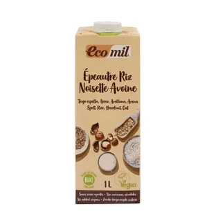 Вівсянка Ecomil Organic Spelt Rice Hazelnut Oats Вівсянка, 1 л