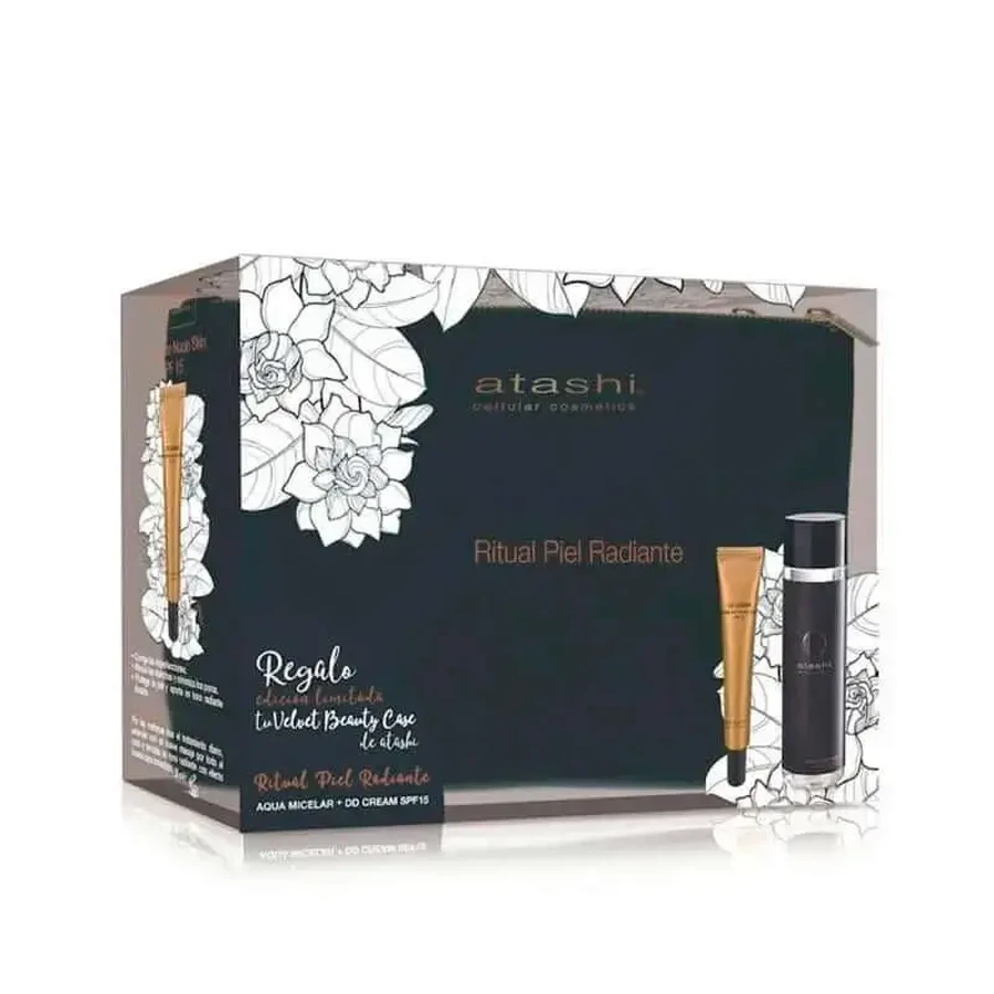 Atashi Cellular Medium Dd Cream Chest + Мицеллярная вода + Туалетная сумка: цены и характеристики