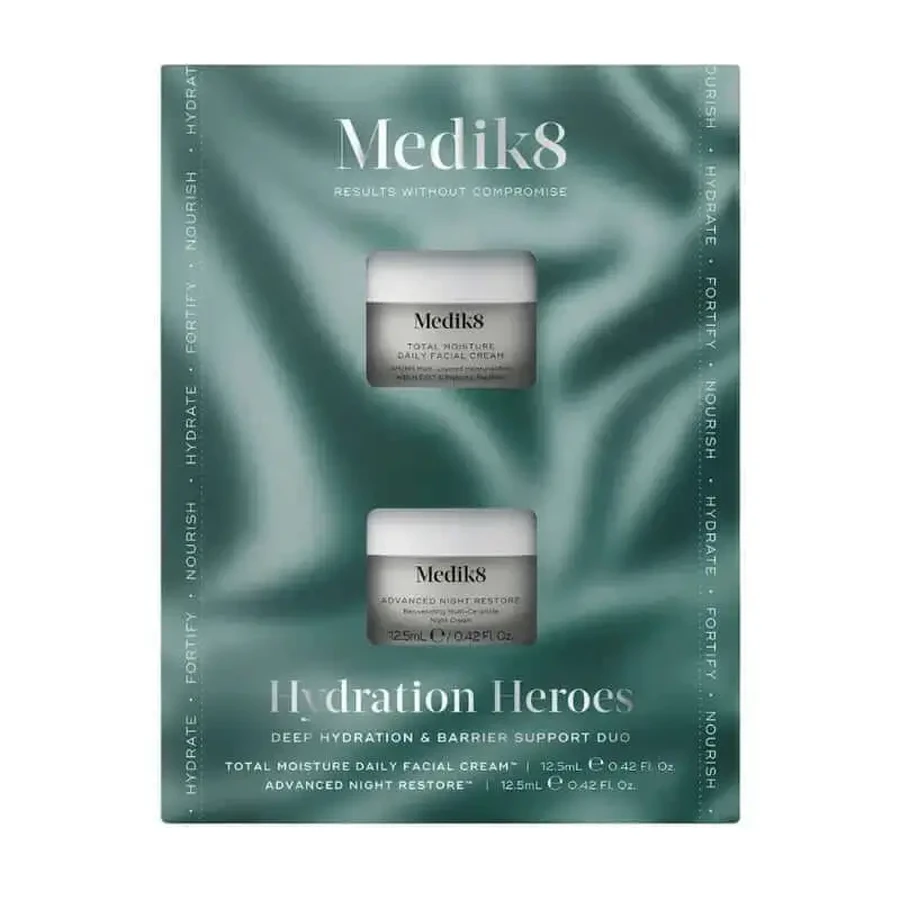 Medik8 Hydration Heroes Try Me Sizes Total Moisture Daily Facial Cream 12,5Ml + Advanced Night Restore 12,5Ml: цены и характеристики