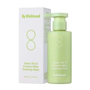 By Wishtrend Green Tea & Enzyme Milky Foaming Wash , 140 мл