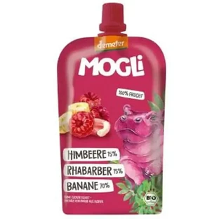 Mogli Смузи Банановый ревень Малина 6 порцийx120 гр**