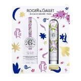 Roger & Gallet Feuille De Thé Wellness Ароматическая вода + оздоровительный крем для рук "Грудь", 60 мл