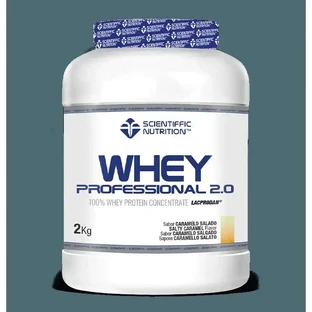 Scientiffic Nutrition Whey Professional 2.0 Соленая карамель, 2000 грамм