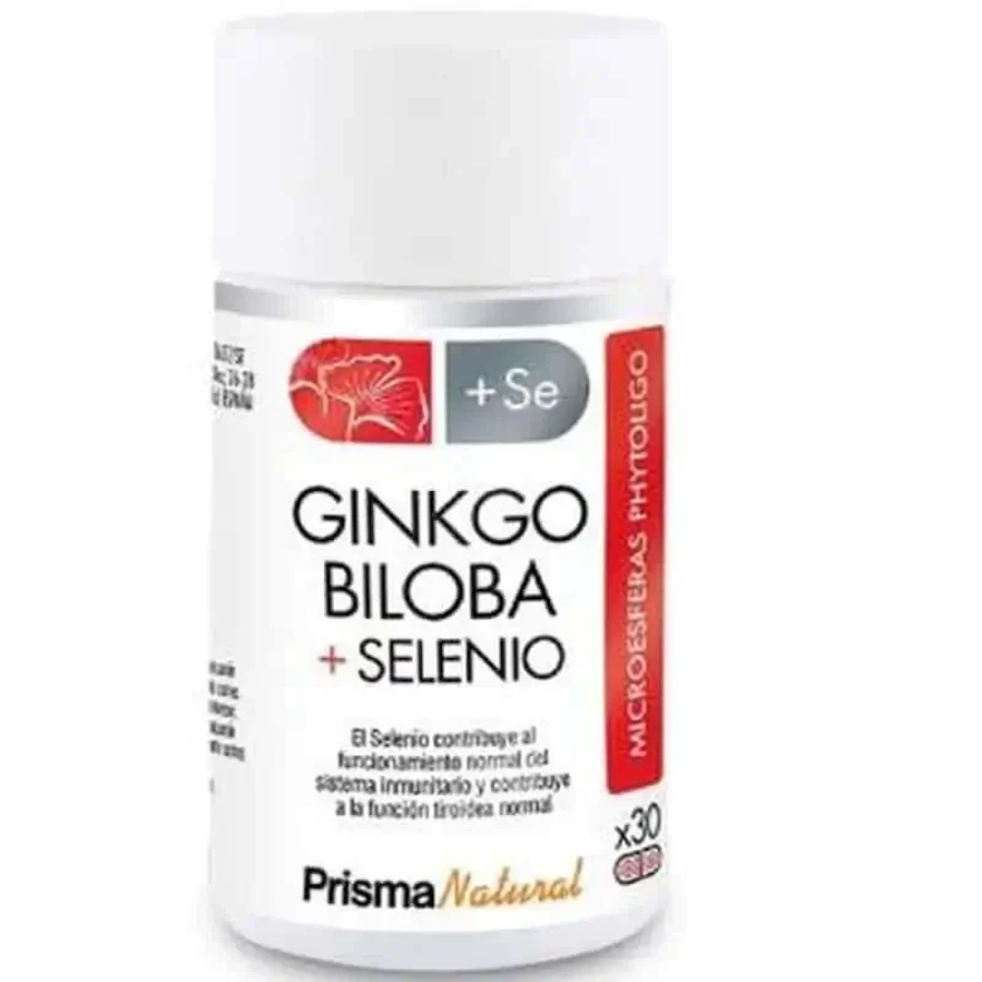 Prisma Natural Ginkgo Biloba + Selenium 30Cap: цены и характеристики