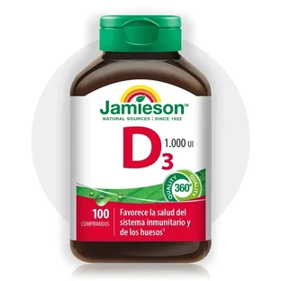 Jamieson Vitamin D3 1000 Ui, 100 таблеток