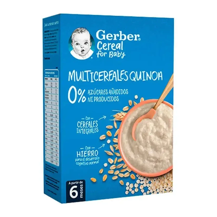 Лобода Gerber Багатозернова лобода 0%, 270г: ціни та характеристики