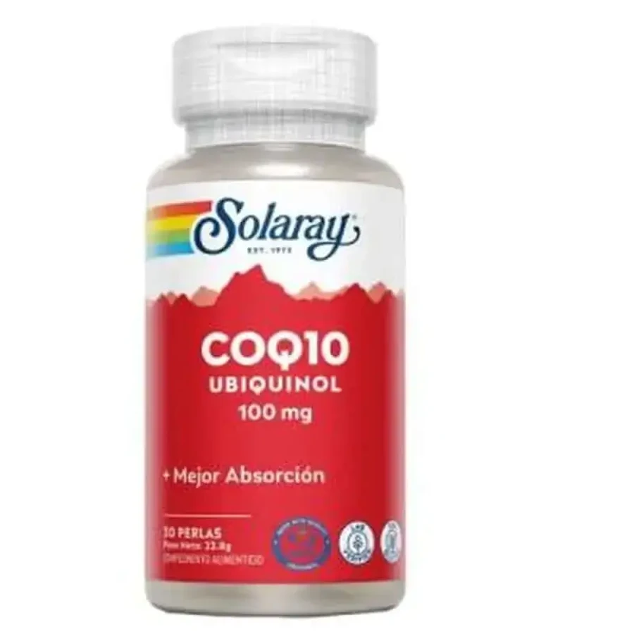 Solaray Coq10 Ubiquinol 100Mg. 30Pearls: цены и характеристики