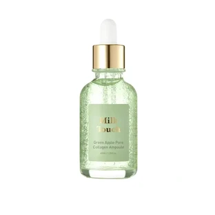 Ампули з колагеном для пор зеленого яблука Milk Touch Green Apple Pore, 40 мл