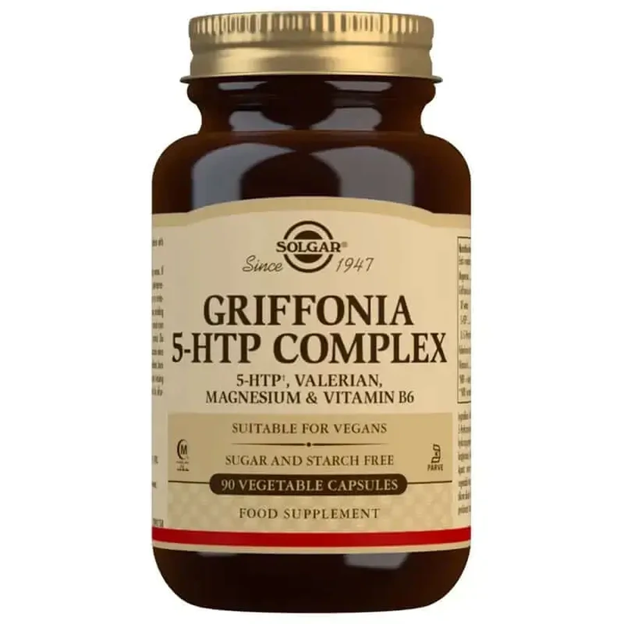 Solgar Griffonia 5 HTP Complex, 90 капсул: ціни та характеристики