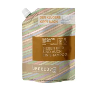 Пивний шампунь Benecos Unisex Unisex 1 л. Біо-веганська заправка