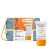 Bella Aurora Ultra-Mat Сонцезахисний крем Ultra-Mat Spf50 + подарунковий набір туалетний пакетик Jean, 50 мл