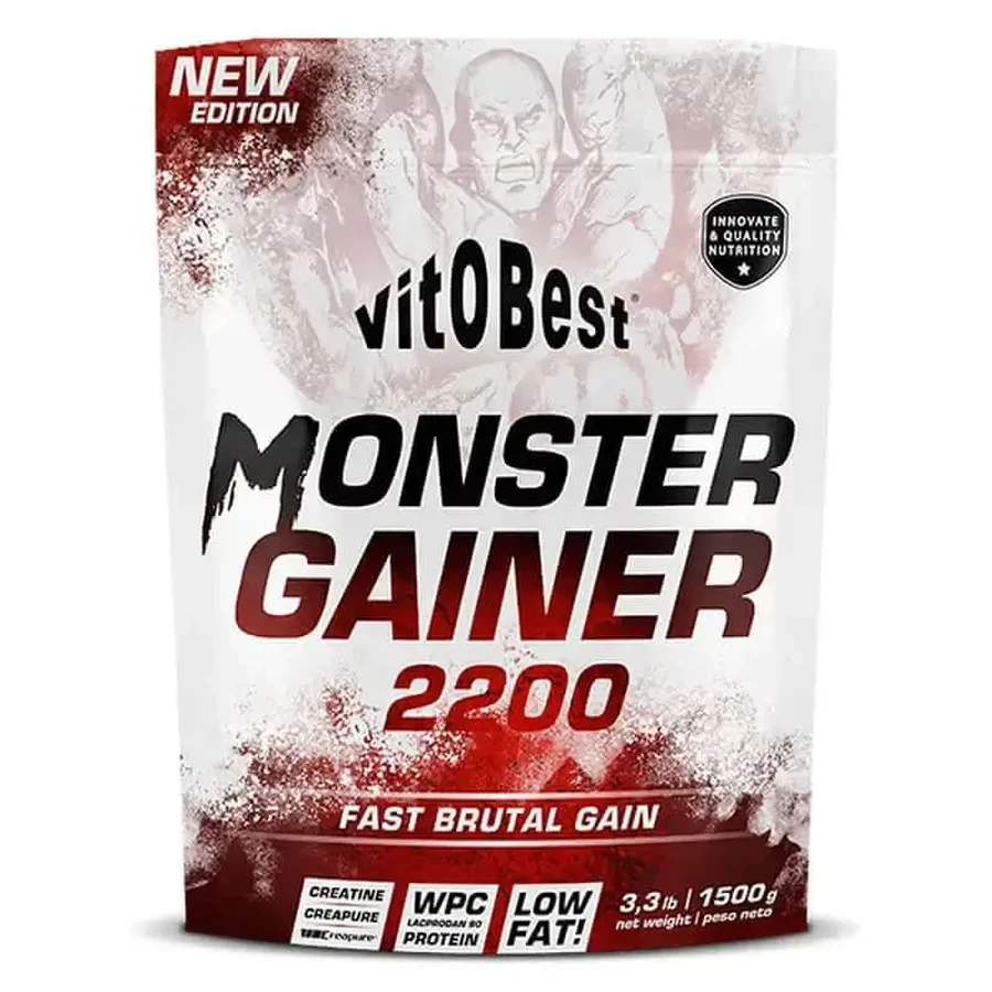 Vit.O.Best Monster Gainer 2200 Chocolate, 1,5 кг: цены и характеристики