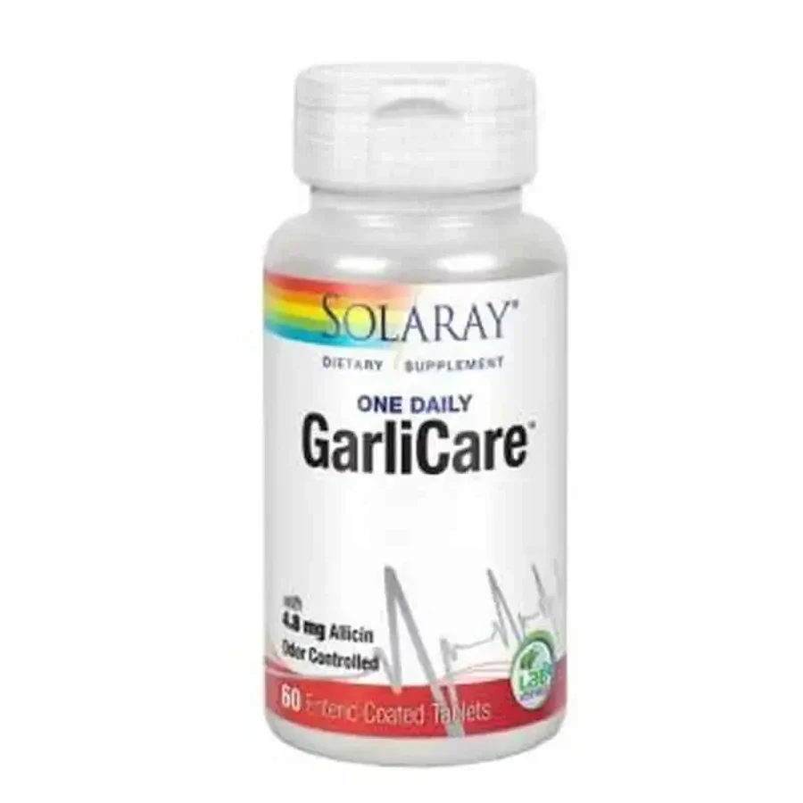 Solaray Garlicare (дезодорированный) 60 таблеток: цены и характеристики