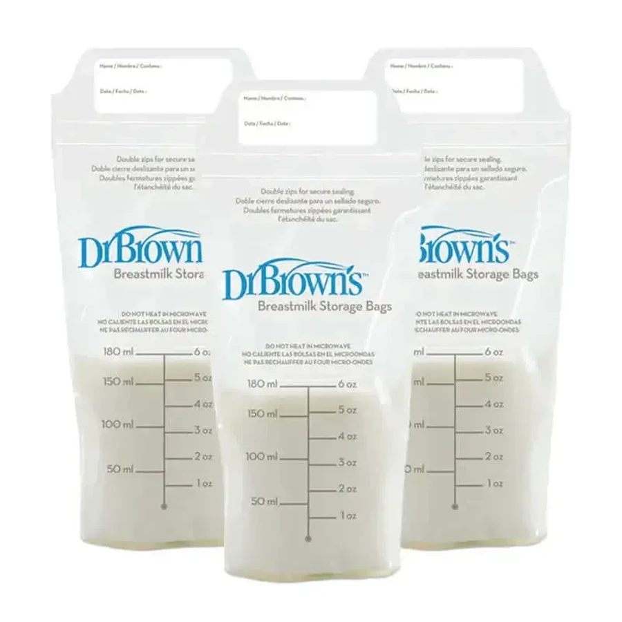 Пляшечки для зберігання грудного молока Dr. Brown's, 3 шт.: ціни та характеристики