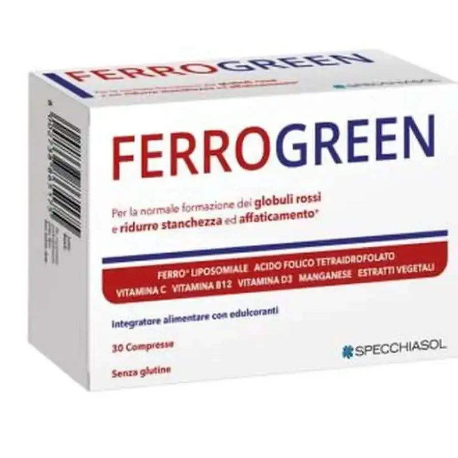 Specchiasol Ferrogreen 30 таблеток: цены и характеристики