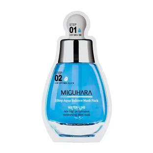 Miguhara 2 Step Aqua Balance Mask Pack, 1,7 мл + 25 мл