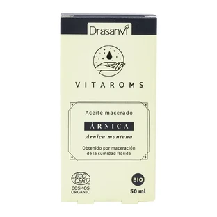 Drasanvi Vitaroms Arnica Macerated Plant Oil Bio Ecocert, 50 мл