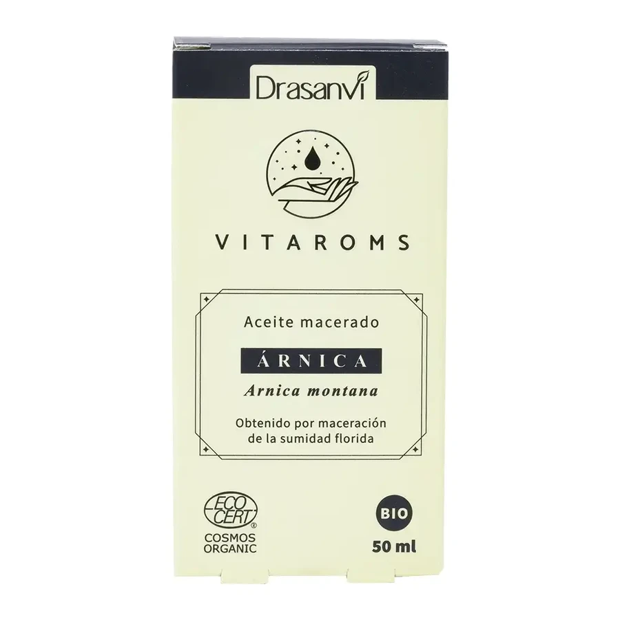 Drasanvi Vitaroms Arnica Macerated Plant Oil Bio Ecocert, 50 мл: ціни та характеристики