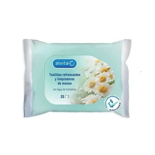 Салфетки для рук Alvita, 25 штук